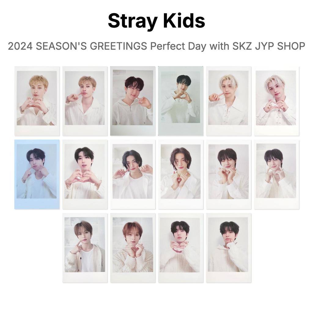 Stray Kids 2024 SEASON'S GREETINGS Perfect Day with SKZ JYP SHOP Official Photocard