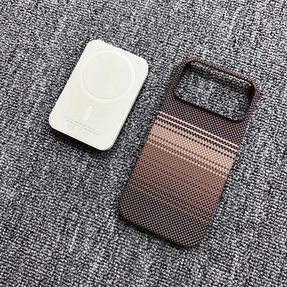 Ultra Slim Rugged Carbon Fibre Magnetic Case For iPhone 17 Air 16 15 14 13 12 Pro Max Plus Frameless Thin for Magsafe PC Cover