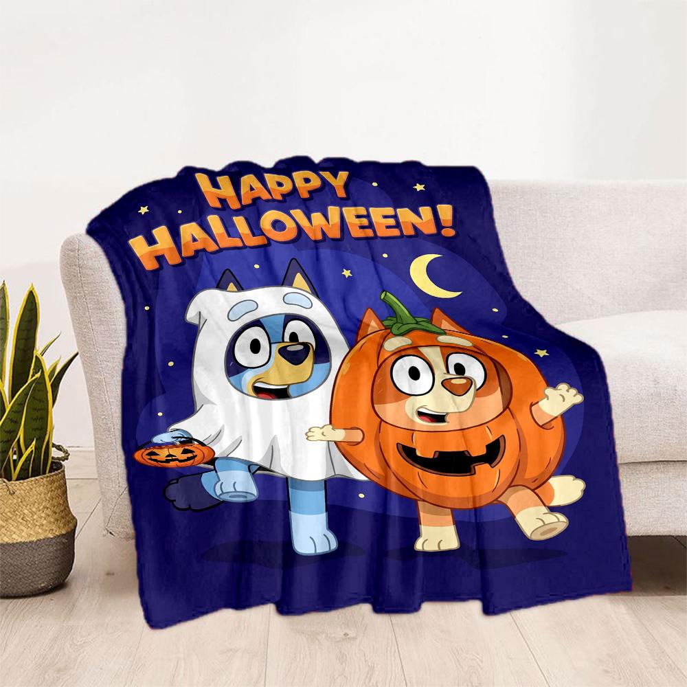 Halloween Costumes Fun Blanket Soft Warm Cozy Perfect for Picnics Office Chair Bed Four Seasons Multipurpose Digital Print