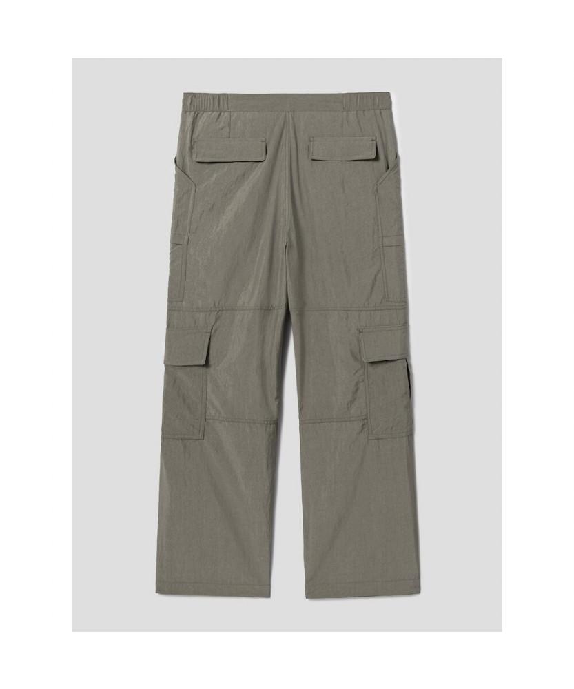 SHIFT.G Wide Utility Cargo Pants Khaki