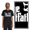 Coolmind U0129-T2  Exclusive Graphic Cat Print Men T Shirt Casual Funny Cat Print Men Tshirt Cool 100% Cotton Unisex Tee Shirts