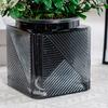 Automatic Water-absorbing Flowerpot with Transparent Water Level Indicator Self-Watering Planter for Indoor Plants Succulents Cactus Herb