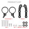Motorcycle Shock Absorber Remote Reservoir Mounts For Harley Baggers/Touring Street Electra Road Glide Road King FLHTK 2014-Up