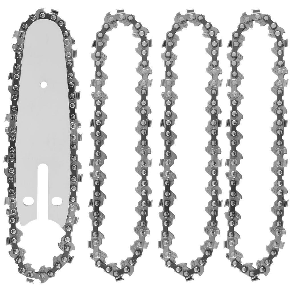 4/6/16inch Chainsaw Chain 57 Drive Links 3/8" LP Replacement Chains for Portable Mini Chainsaw for Wood Branch Cutting