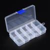 8 Styles Clear Plastic Jewelry Storage Case Small Boxes Storage Case Container Packaging Box Earrings Rings Beads Earplug Boxes