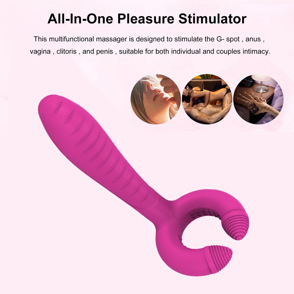 Silicone Vagina Massager Penis G-Spot Clitoris Stimulator 7 Vibration Modes Adult Sex Toys for Women Masturbation Couple Flirting USB Rechargeable