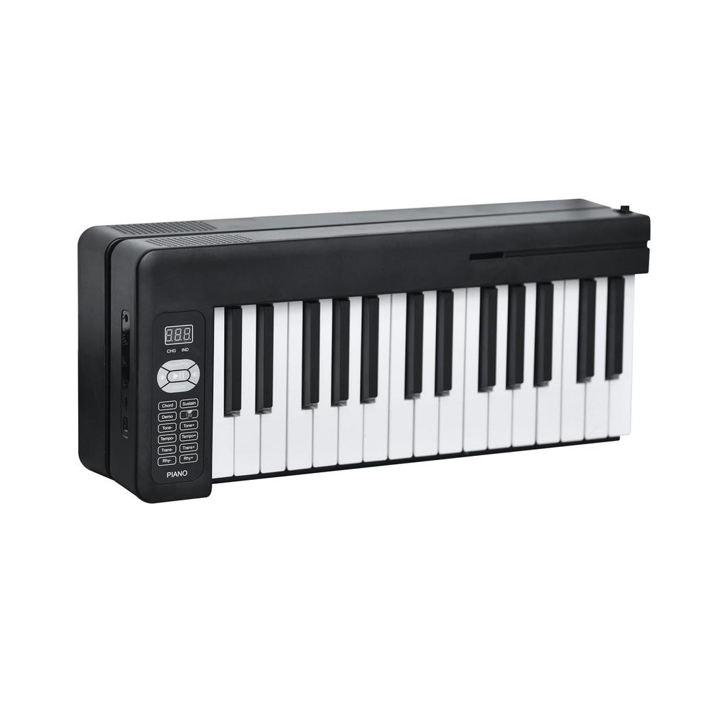 Portable 61-Key Touch-Sensitive Folding Digital Piano for Beginners