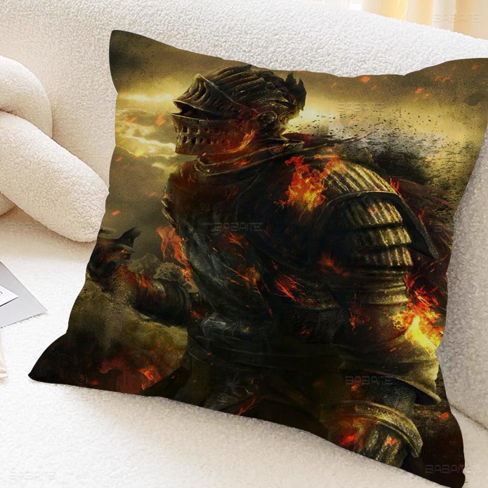 Cartoon Dark Anime Soul Cushion Cover Inches Farmhouse Decor Home Throw Pillow Covers For Couch Decorations