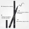 Schwarzer flüssiger Eyeliner, wasserfester, langanhaltender Eyeliner-Stift, schnelltrocknend, blüht nicht, natürlicher flüssiger Eyeliner-Stift, kosmetische Werkzeuge