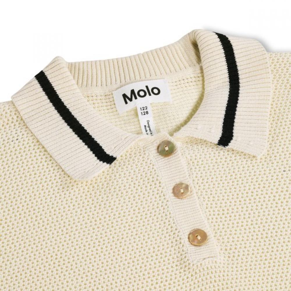 Molo [26ss] 9 14 Years Guwin Crosse KniT T shirT Akis9kn003