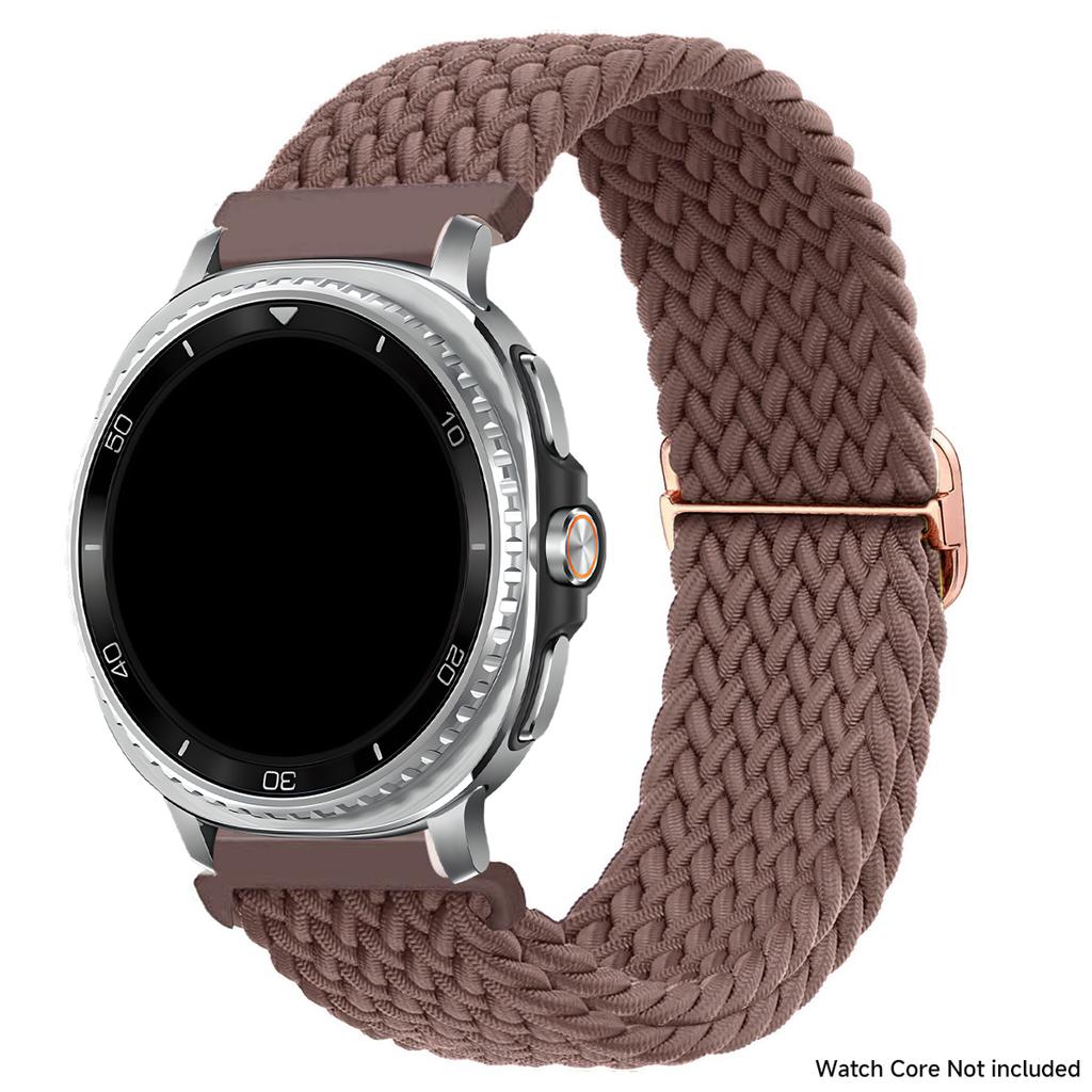 Bracelet en nylon tressé pour Samsung Galaxy Watch 8 40mm 44mm/Watch 8 Classic 46mm Bracelet sans espace pour Galaxy Ultra 2025 Bracelet en nylon