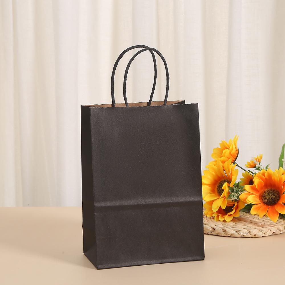 6pcs Macaron Paper Gift Bags Candy Gift Packaging Bags Kids Birthday Party Treat Bags Decoration Baby Shower Wedding Supplies