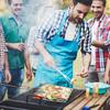 Large Size Grill Basket Lockable Design BBQ Grill Basket Fish Grill Basket  Outdoor Camping