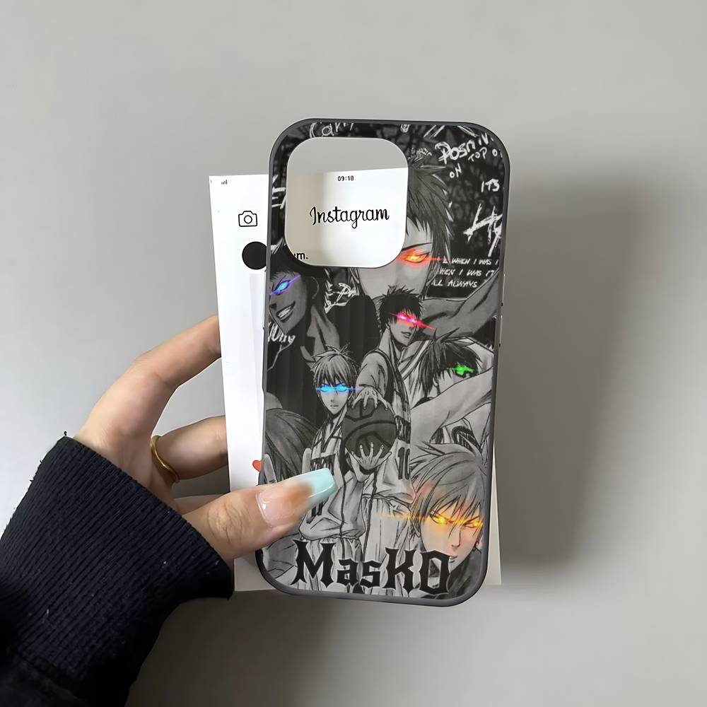 Kuroko Basketball Phone Case For IPhone 17 16 15 11 12 13 14 Pro Max Soft Corrugated Silicone Cover Case