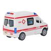 Pull Back Mini Car Five Doors Interesting Alloy 14x6x7.5cm Emergency Transport Car Toy with