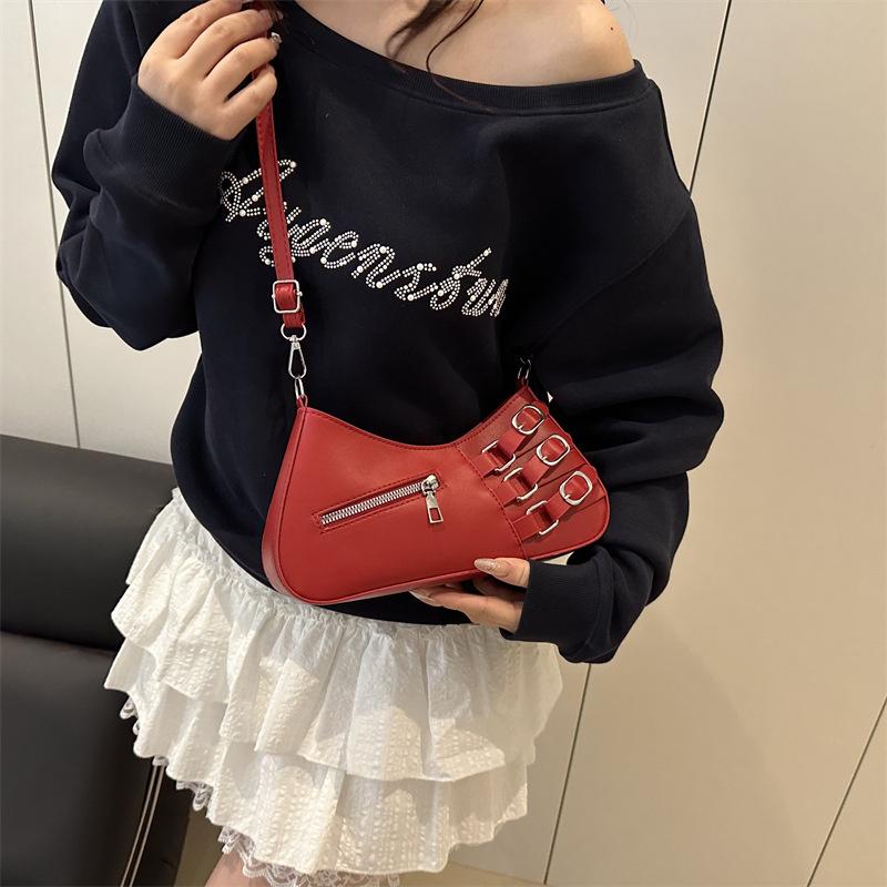 Fashionable and Casual Underarm Handbag for Women Stylish Luxury Design Female Shoulder Crossbody Bag AVE