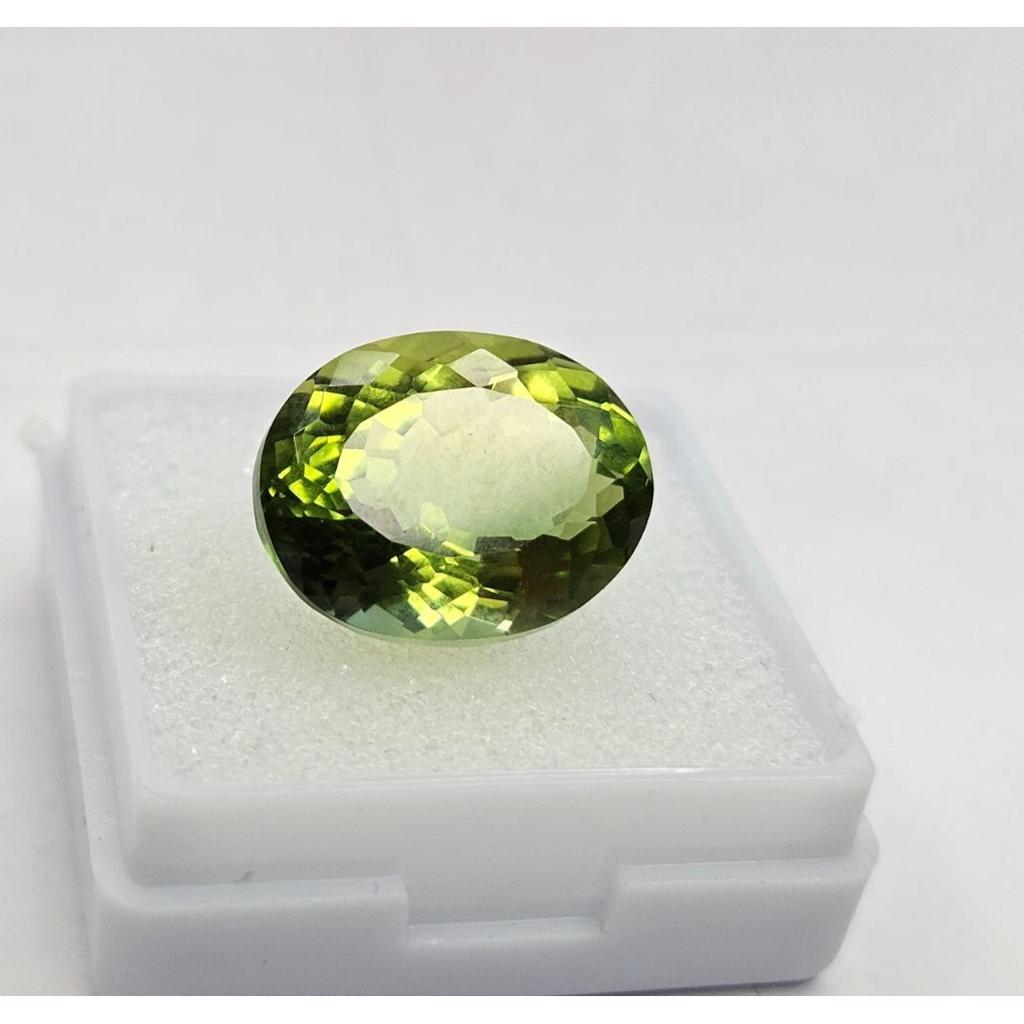 Natural Green Tourmaline Oval Cut 9-10 Ct Stunning Certified Loose Gemstone