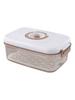 Food Storage Box ABS One-Handed Operation Transparent