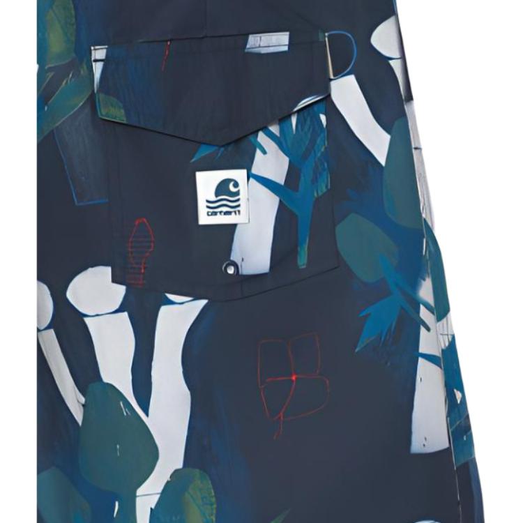 Carhartt WIP Printed Loose Casual Shorts Men Shorts I028839-0BP-00