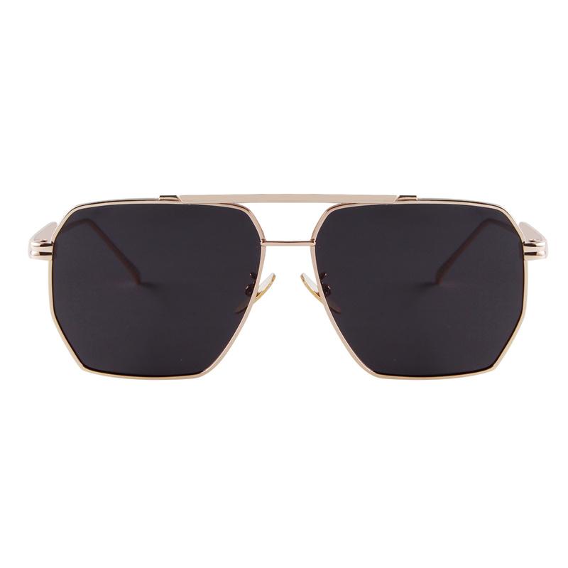 Sunglasses Female Stylish Trend Alloy Metal Frame Irregular Unique Eyewear Mens Designer Luxury Sun Eyewear Travel Fashionable