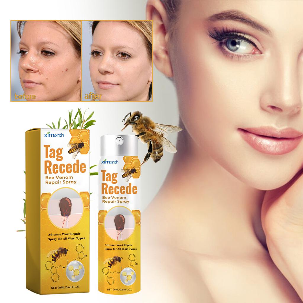 Спрей для догляду за обличчям з бджолиною отрутою Видалення зморшок Ліфтинг Зміцнення Покращення в'ялості шкіри Підтягування Живлення Відновлення Догляд за шкірою обличчя 20 мл