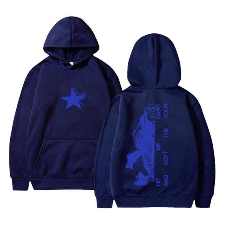

Hit Me Hard and Soft Tour Hoodie Men Women Hip Hop Fashion Pop Music Sweatshirt Unisex Casual Cotton Oversized Pullover Hoodies M темно-синього кольору