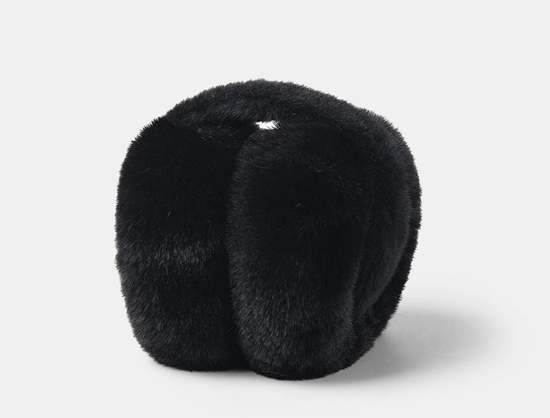 Women Men Fashion Outdoor Earmuffs Protective Earmuffs of Earmuffs Solid Color Soft Plush Ears Warm Winter Earmuffs