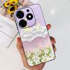 For Tecno Spark 10 Pro Spark 10C Case  Spark 9 Pro Spark 8c spark 7 Back Cover Bumper Clear Soft TPU Silicone Cute Cat Cartoon