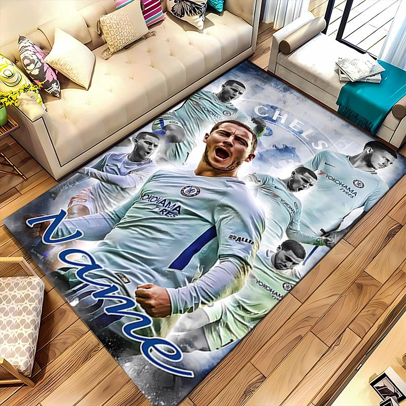 Custom Personalization Chelsea F.C Area Rug - Perfect For Kitchen, Bathroom,Laundry Room Decor Large Size Available,Gift All Seasons