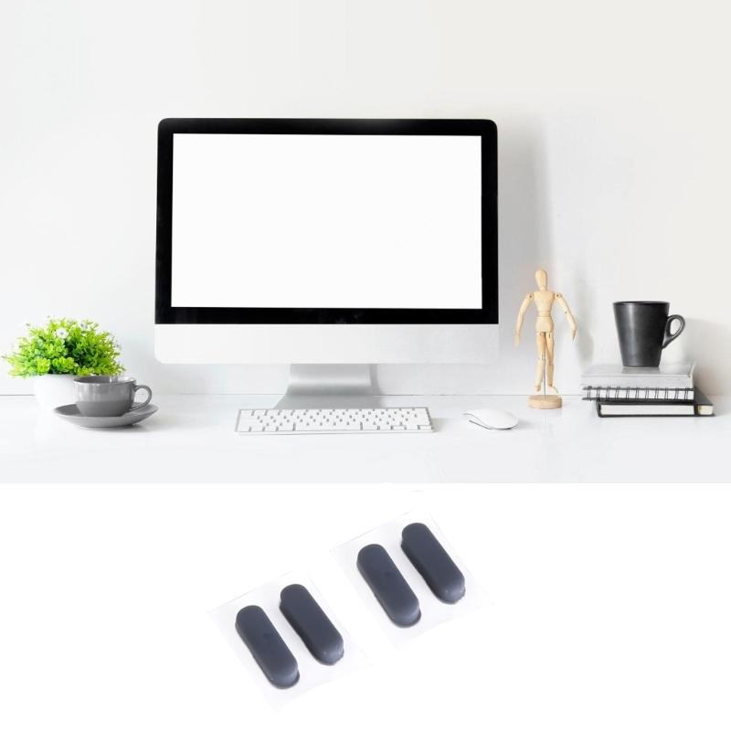 4PCS Notebook Repair Feet for X1C 7th 8th Laptop Bottom Shell Foot Pad Slip Resistant Base Pad Set Footpads