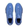 Li Ning All City 14 Ammortizzazione Antiscivolo Resistente all'Abrasione Rimbalzo Scarpe da Basket Basse da Uomo Blu Baia ABAW001-12