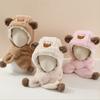 Soft Warm Fluffy Fur Hat Ear Protection Cartoon Beanie Lightweight Windproof Thermal Headgear Winter