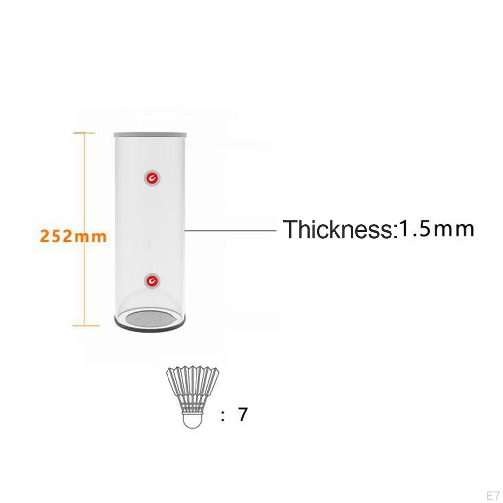 Ball Barrel Badminton Cylinder Training Portable Game Shuttlecock Sports