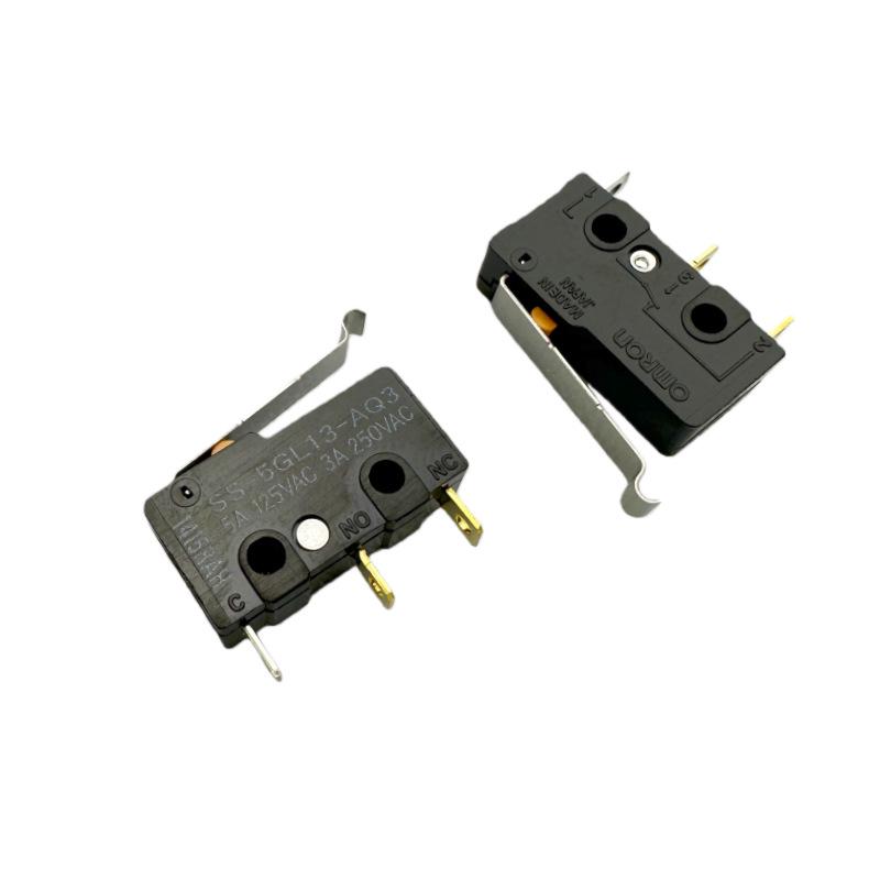 Micro Limit Switch SS-5GL13-AQ3, 3-Pin, 3A Tactile Button