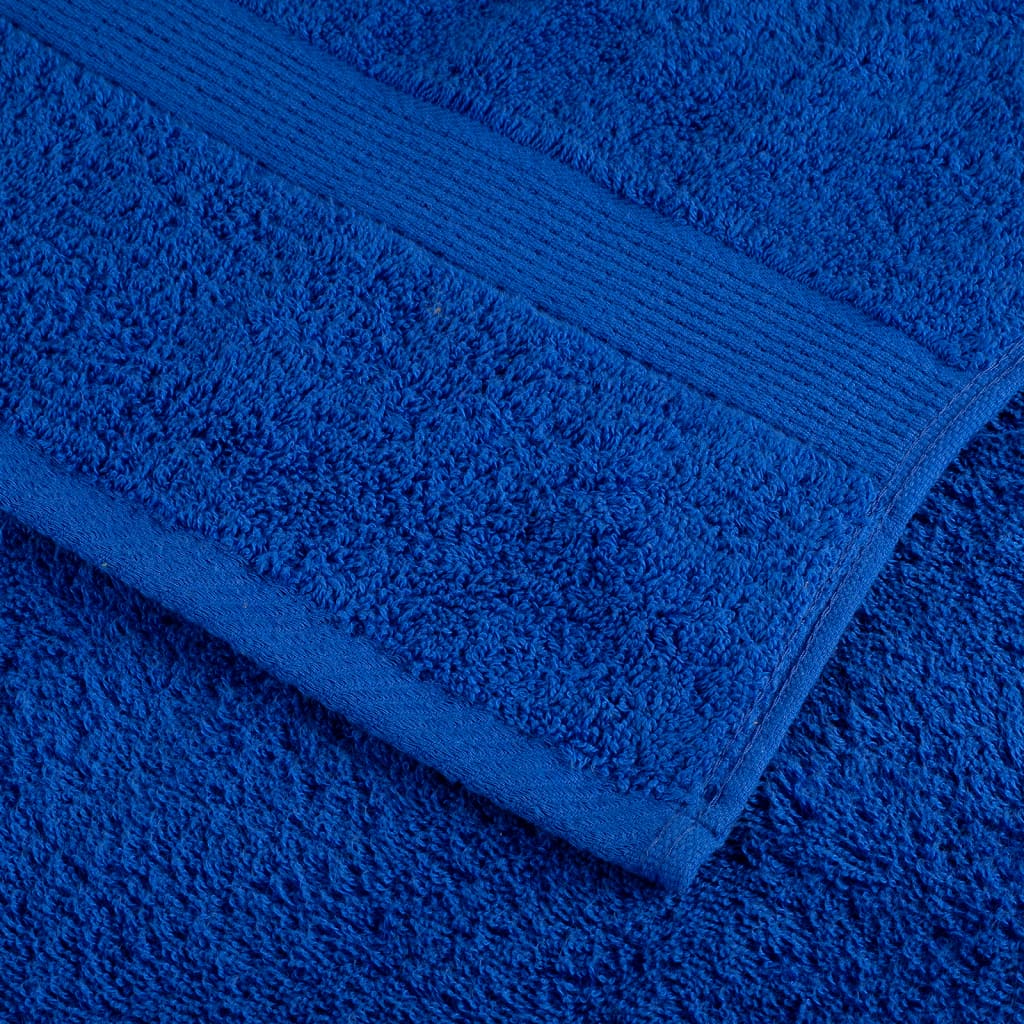 Vidaxl Ręczniki Premium Solund, 10 Szt., Niebieskie, 50X100 Cm