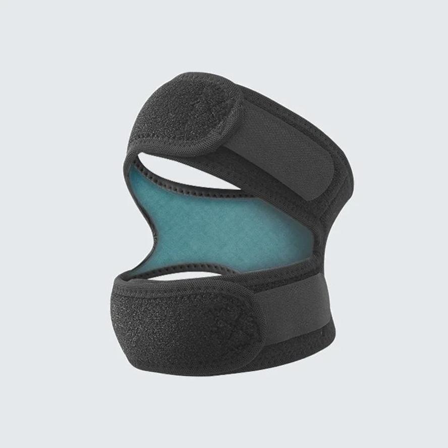 1 Pcs Built-in Silicone Patella Band Sports Knee Protector Adjustable With Shock Absorption Fitness And Sports Products