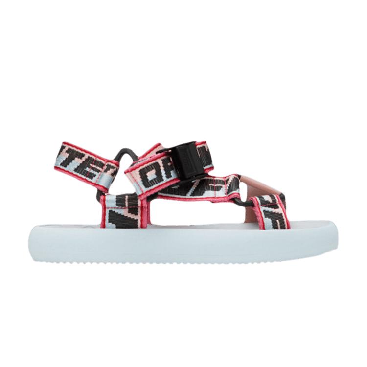 Off-White Trek Logo Strap Sandal Dusky Blue Pink Women Sneakers Black OWIH007S21FAB0014230 38 13589₽