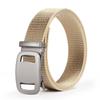 Simple Wild Style Automatic Buckle Waistband Luxury Brand Canvas Strap Men Nylon Braided Belt