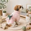Pet Circle Dog Sweater Small Breed Puppies Soft Fleece Embroidered Letter Dress Pink
