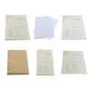 Wide Ruled Loose Leaf Filler Paper,8.19×5.59inch,6 Ring A5 Size