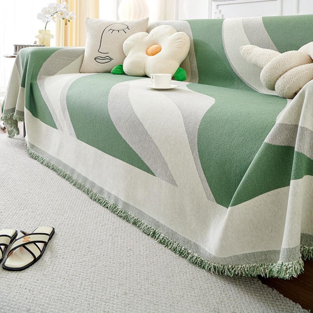 

2024 Новый Чехол на диван из шенилла Ткань Полотенце Премиум Всесезонный Универсальный Защита от царапин кошек Кожаный чехол на диван Универсальный Полный чехол 180*130cm