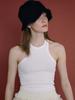 Eosseomnijeu Mushroom Hat_Feather Black