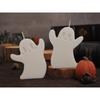 6PCS/Set Cute Cartoon Ghost Scented Candle Silicone Mold Handmade Diffuer Mold Creative Halloween Gift Home Decors