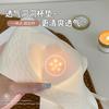 Pisces Memory Seamless Ultra-thin Cool Jelly Mask Rabbit Ears Soft Support Big Chest Small Shaping Bra