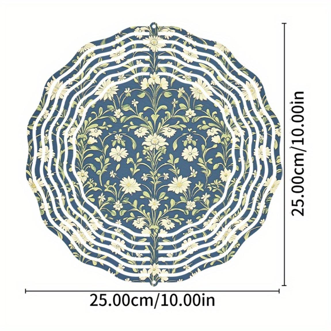 

Вдохновлённая природой музыка ветра – Декоративная металлическая кинетическая скульптура для дома и сада | Бесшумное, безопасное для питомцев искусство, работающее от ветра – Стильный акцентный элемент 01A