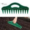 Manual Seeds Spreader 12-Hole Dibber with Hand Sowing Tool Adjustable Seeds Dispenser Planting Tool for Gardeners Flower Vegetable Seeds