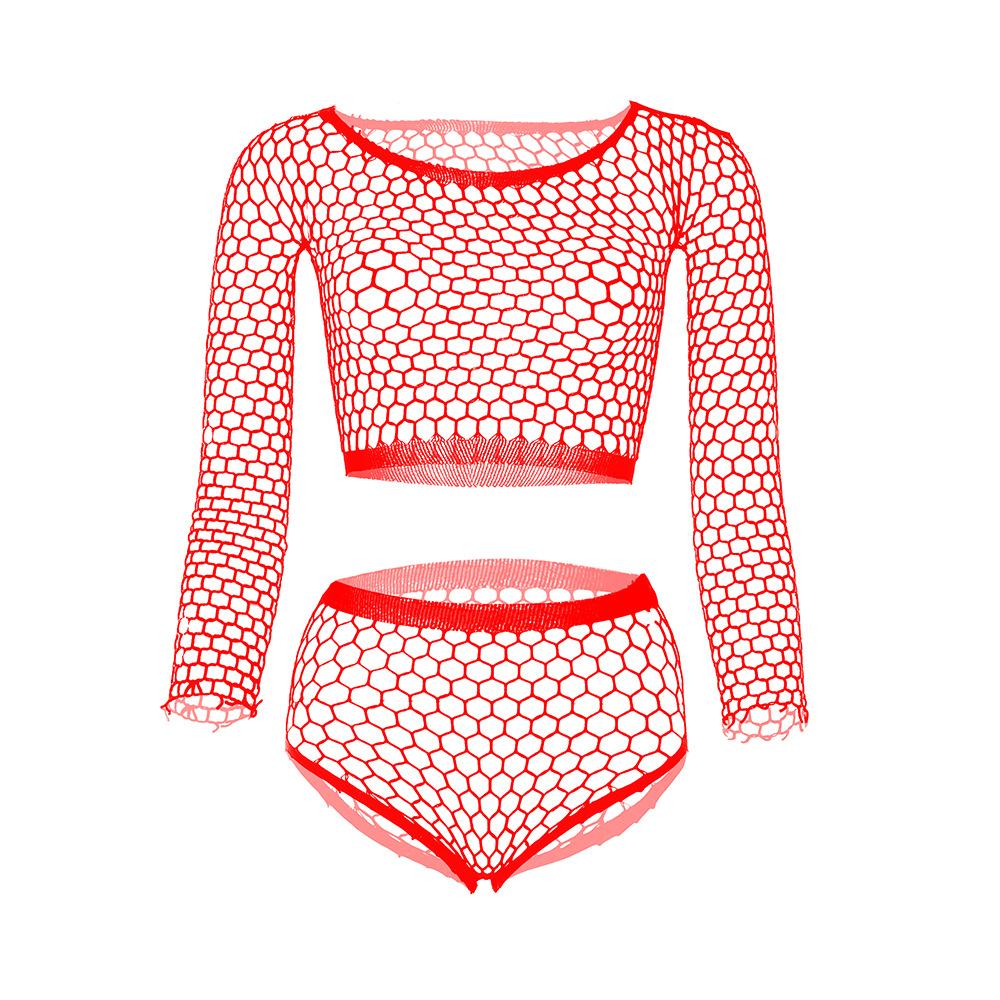Hip skirt sexy underwear ripped mesh new sexy stockings