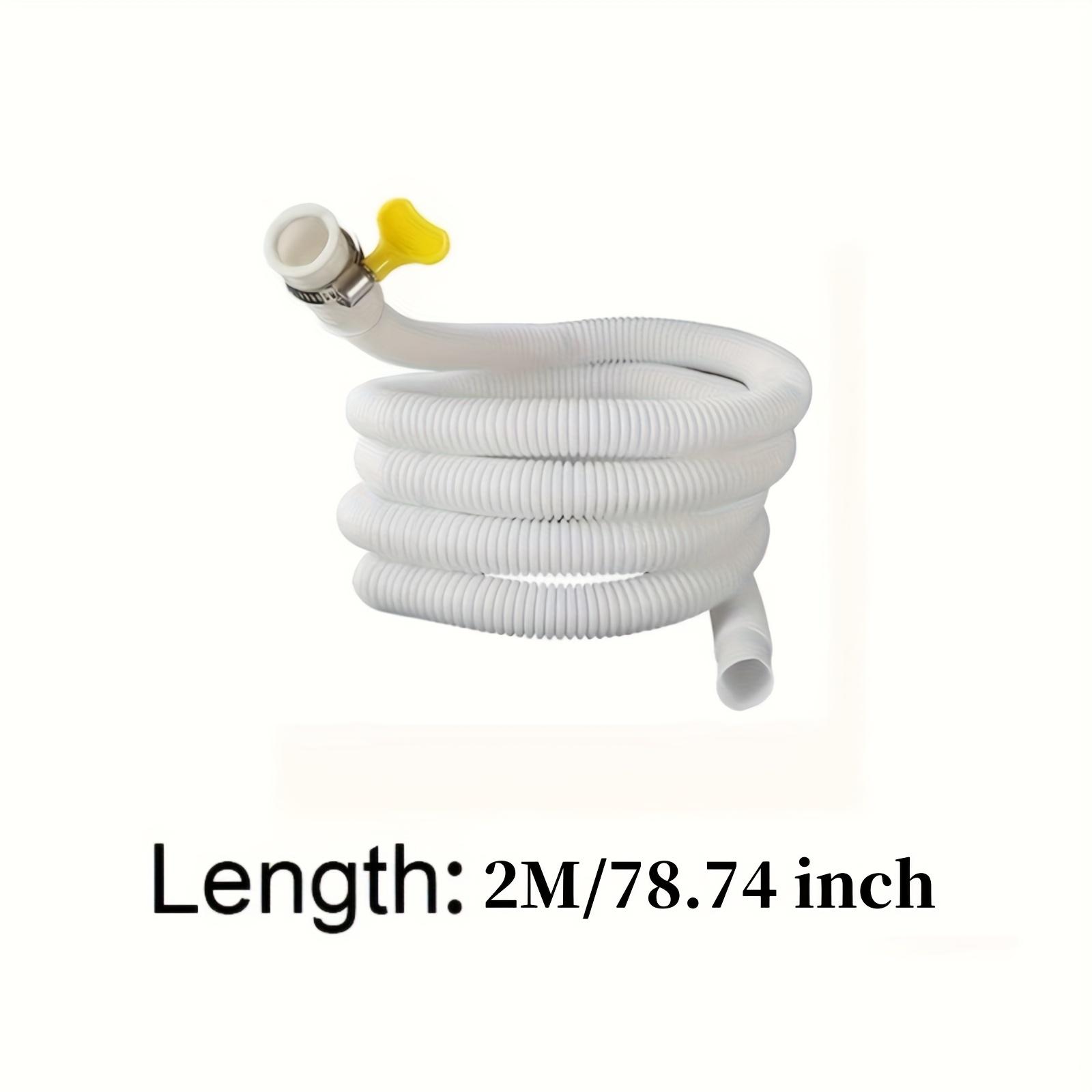

Многофункциональная удлинительная трубка для крана с зажимом, простая установка, конструкция «папа-мама», пластиковый материал для сада, ванной комнаты, кухни 2M--78.74inch