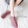 Women's Autumn Winter Thickened Warm Fleece Socks Lace Ankle Socks Non-slip Floor Socks