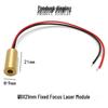 9x21mm 650nm 1mW Fixed Focus Red Laser Module